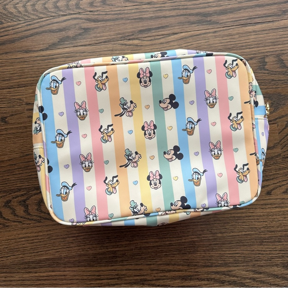 Stoney Clover Large pouch Mickey Rainbow Stripe - Picture 2 of 2